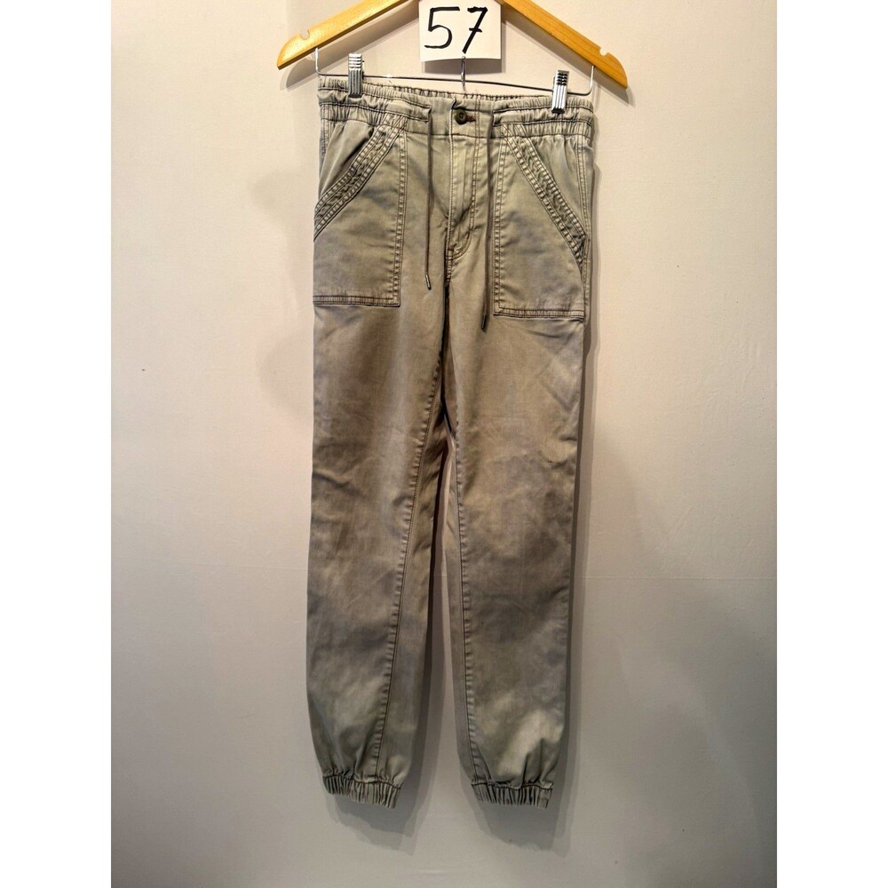 American Eagle Outfitters Gray Stretch Jogger Pants Women’s 6 Regular Pockets